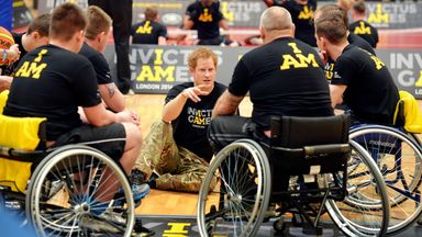 The games see servicemen and women and veterans compete